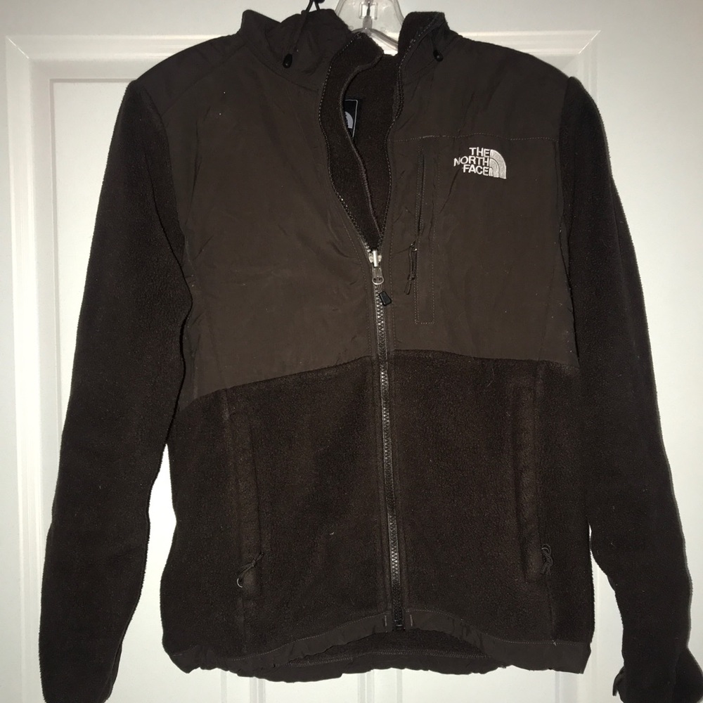 Brown North Face Fleece Jacket